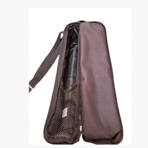 Picnic at Ascot Sunset Wine Carrier with Glasses  Napkins  Winged Corkscrew  EUC - Picture 4 of 15